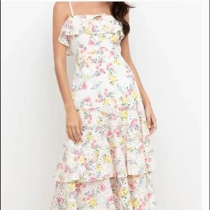 Yumi Kim San Juan dress Size 2 Mulberry Ivory